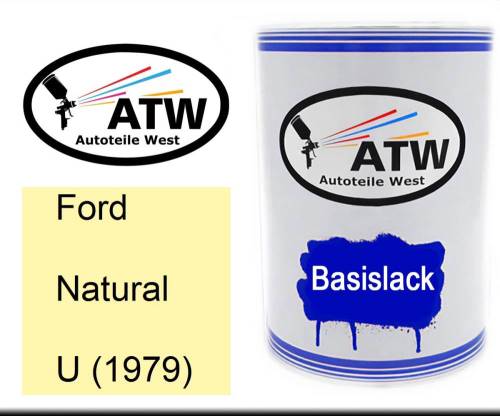 Ford, Natural, U (1979): 500ml Lackdose, von ATW Autoteile West.